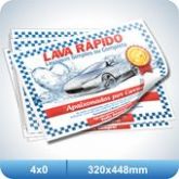 TAPETE JORNAL PARA LAVA RAPIDO