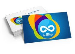 cartão texturado com verniz localizado