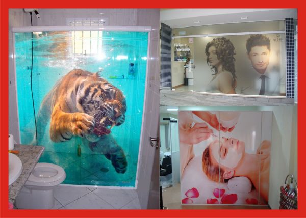 ADESIVO DE VITRINE